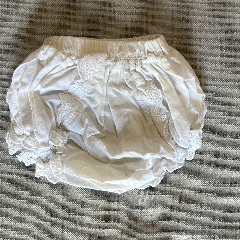 White Lace Kids Bloomers